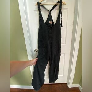 Anthropologie Pilcro Black Overalls
